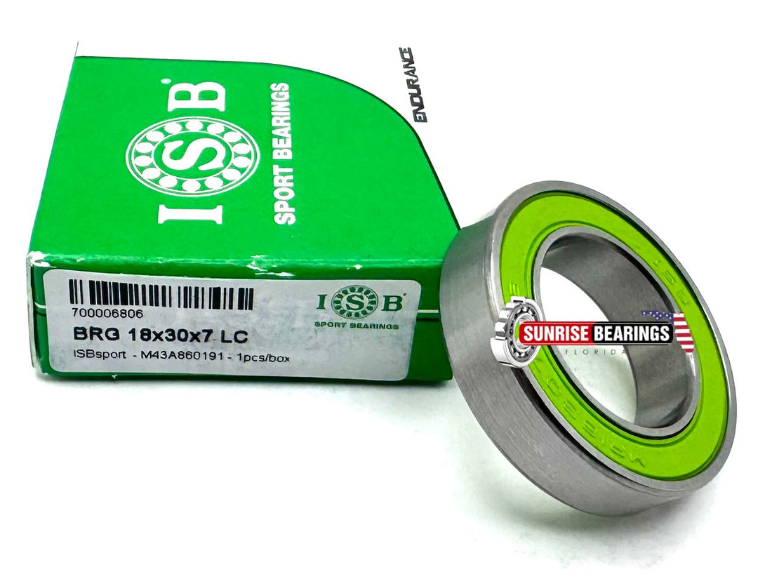 ISB Endurance MR18307 Steering Ball Bearing Rubber Sealed 18307 2RS 18x30x7 mm