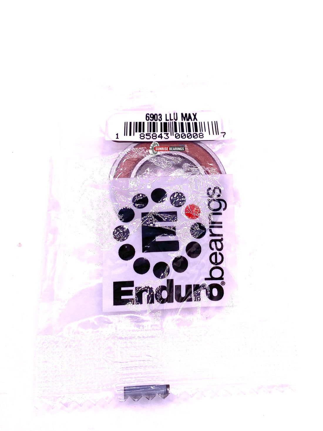 ENDURO 6903 LLU Radial Suspension Bearing, for Bicycles Rubber Sealed