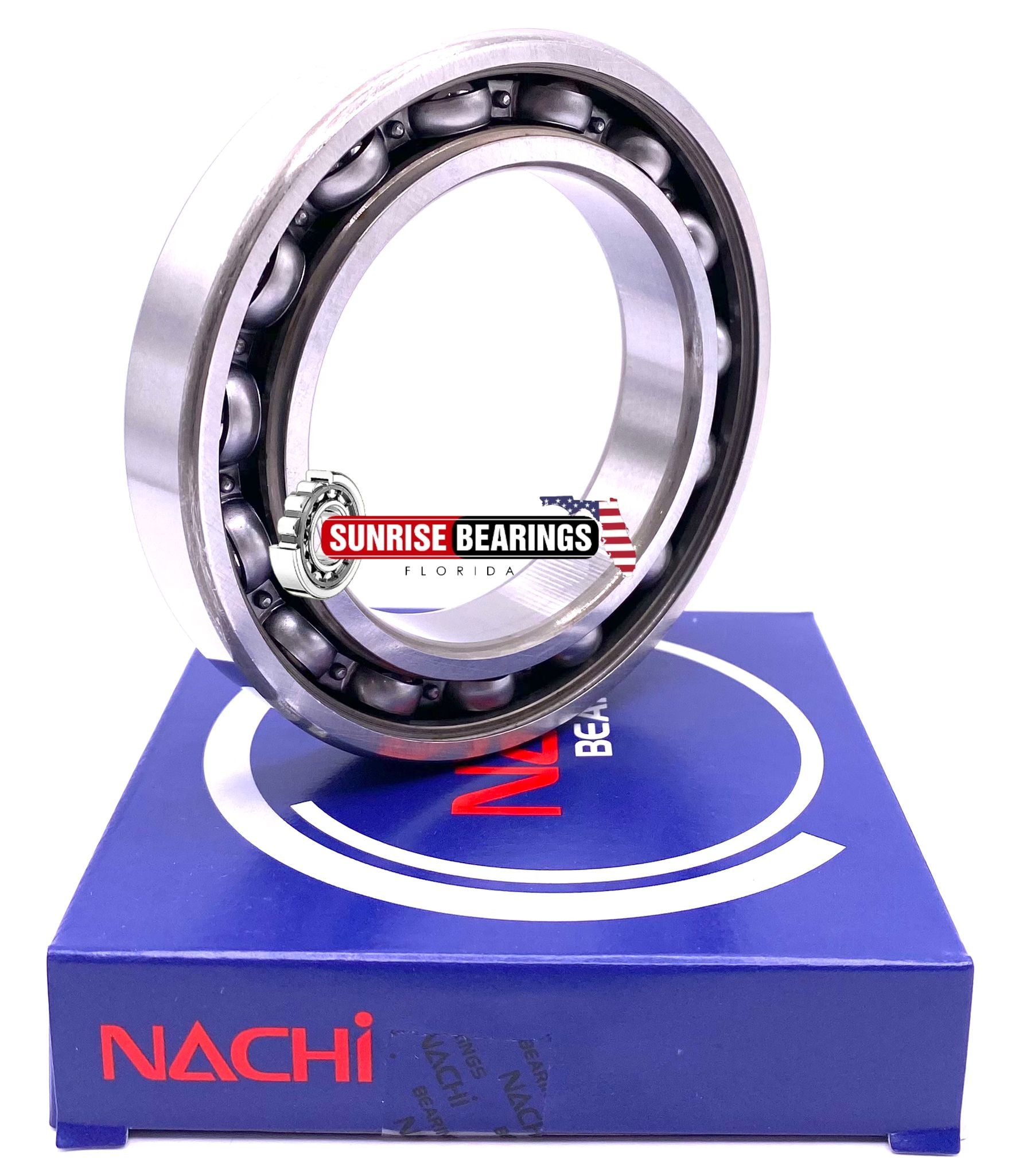 NACHI 6013 Z Ball Bearing , Metal SHIELDED ONE SIDE, Open ONE SIDE
