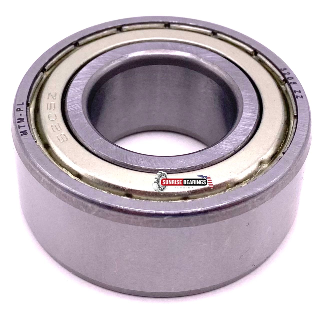 ZEN 5205 ZZ Angular Contact Ball Bearing, Metal Shielded 3205 ZZ