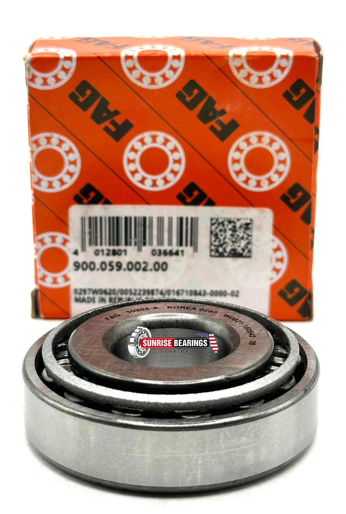 FAG 30304 TAPERED ROLLER BEARING 20x52x16,25 mm