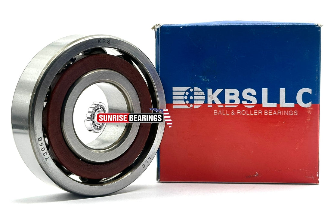 KBS 7305 B ANGULAR CONTACT BALL BEARING 7305B 25x62x17 mm