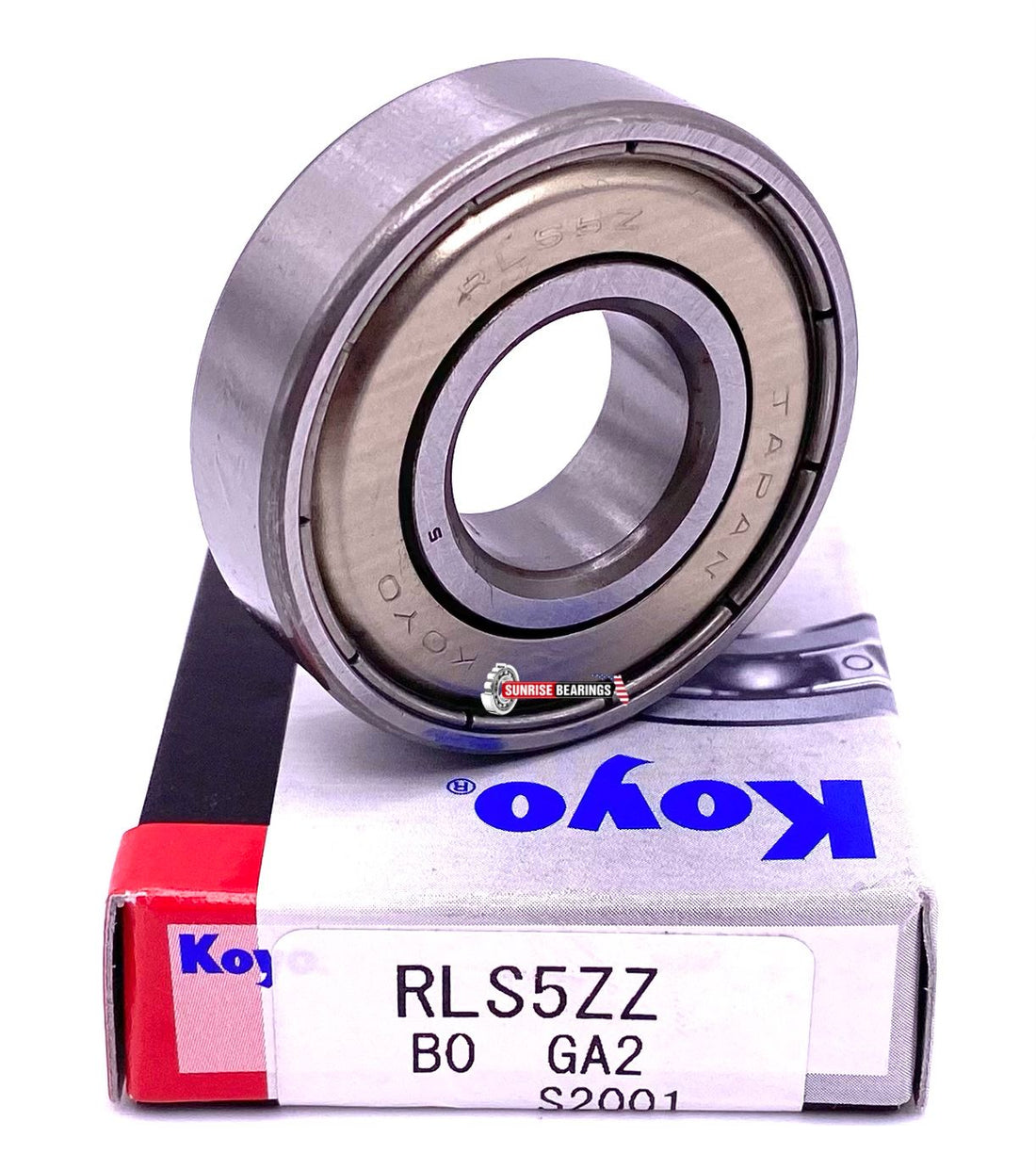 KOYO JTEKT Japan RLS5 ZZ Ball Bearing, Metal Shielded 5/8” x 1 9/16” x 7/16”