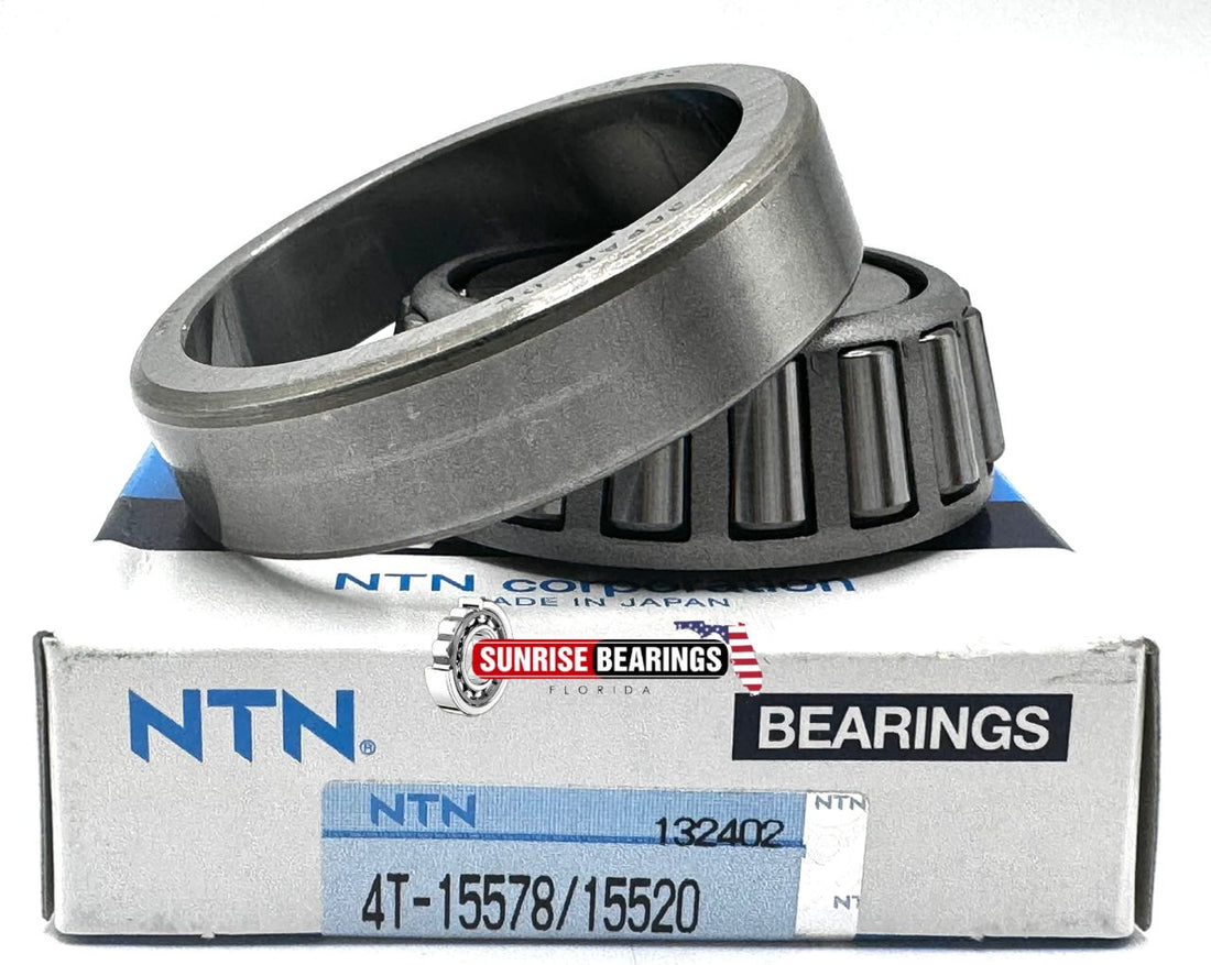 NTN JAPAN 15578 15520 TAPERED ROLLER BEARNG, CONE + RACE 25.4x57.15x17.46 mm