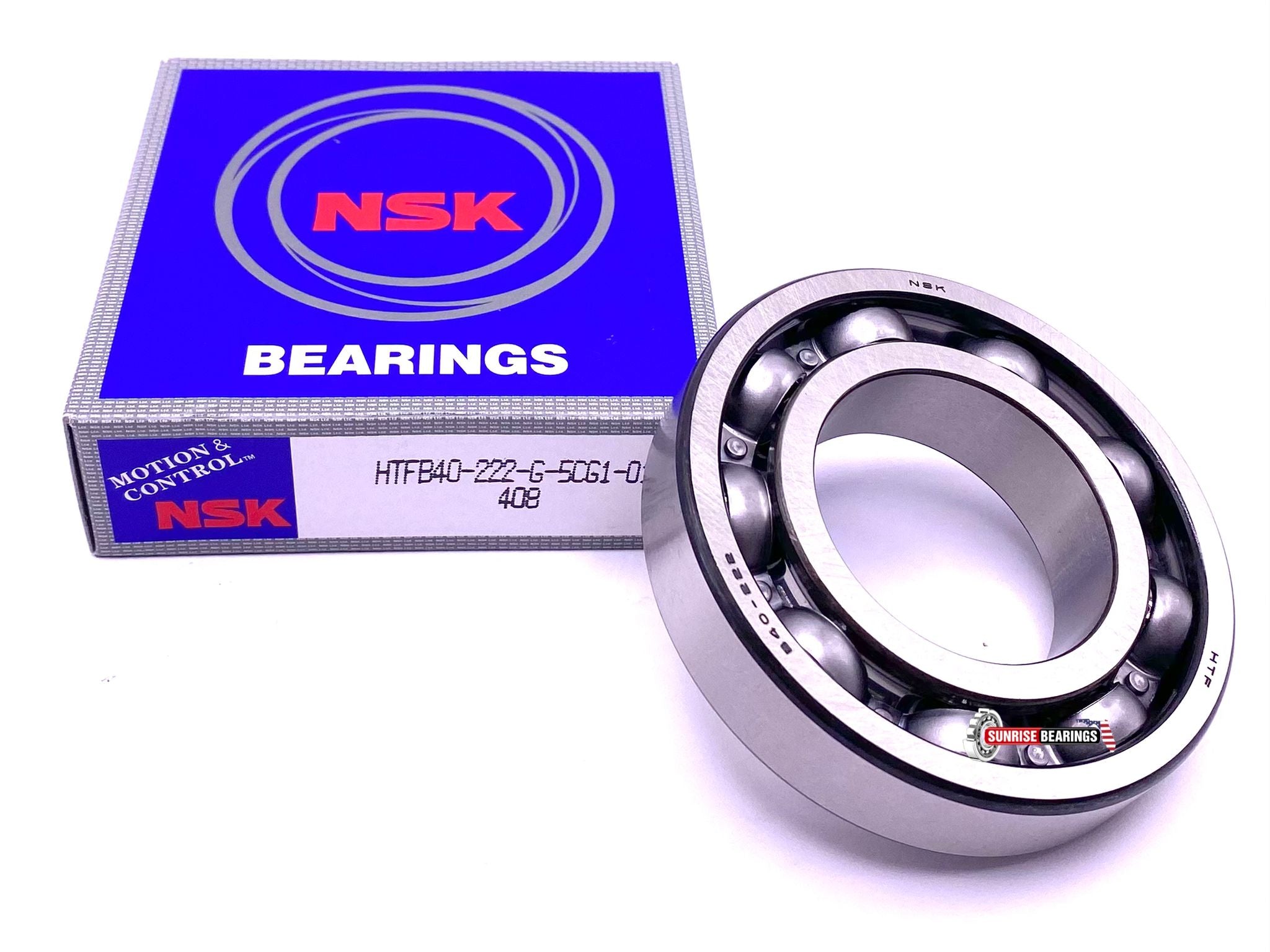 NSK B40-222 G-5CG1 Gearbox Bearing for HONDA 91003-PWR-003 SC08A67