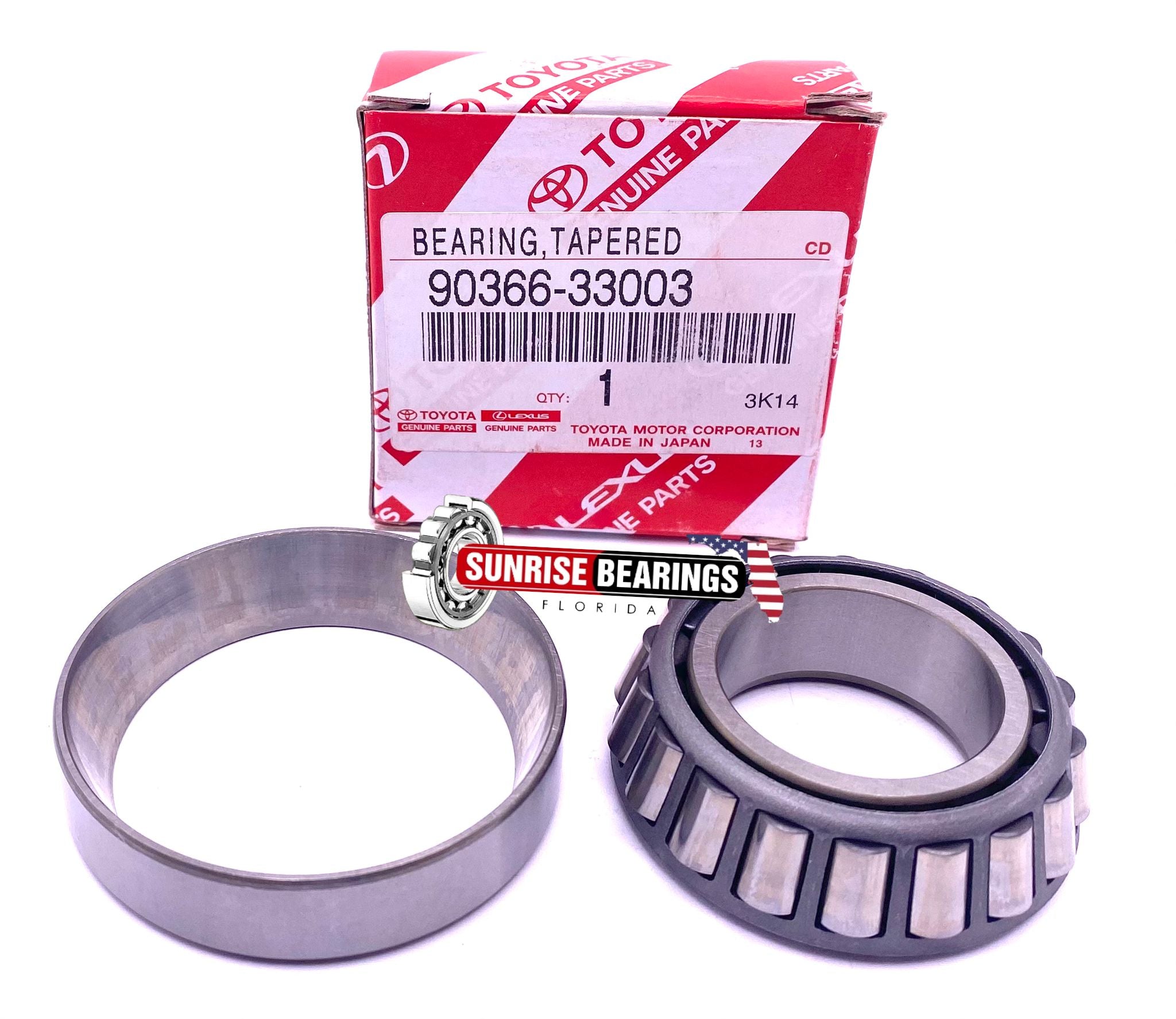 NACHI JAPAN 35KC6218 Transfer Pinion Bearing for TOYOTA 90366