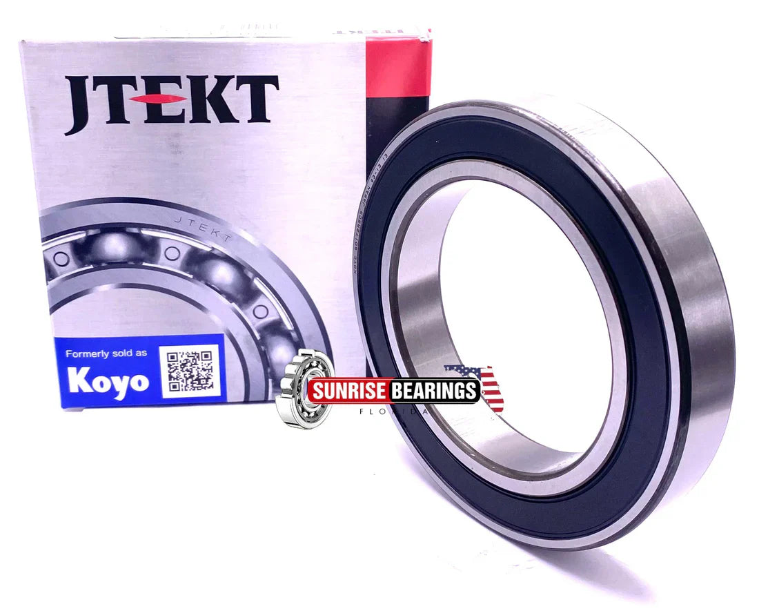 KOYO Japan 6019 2RS C3 Deep Groove Ball Bearing, Rubber Sealed 95x145x24 mm