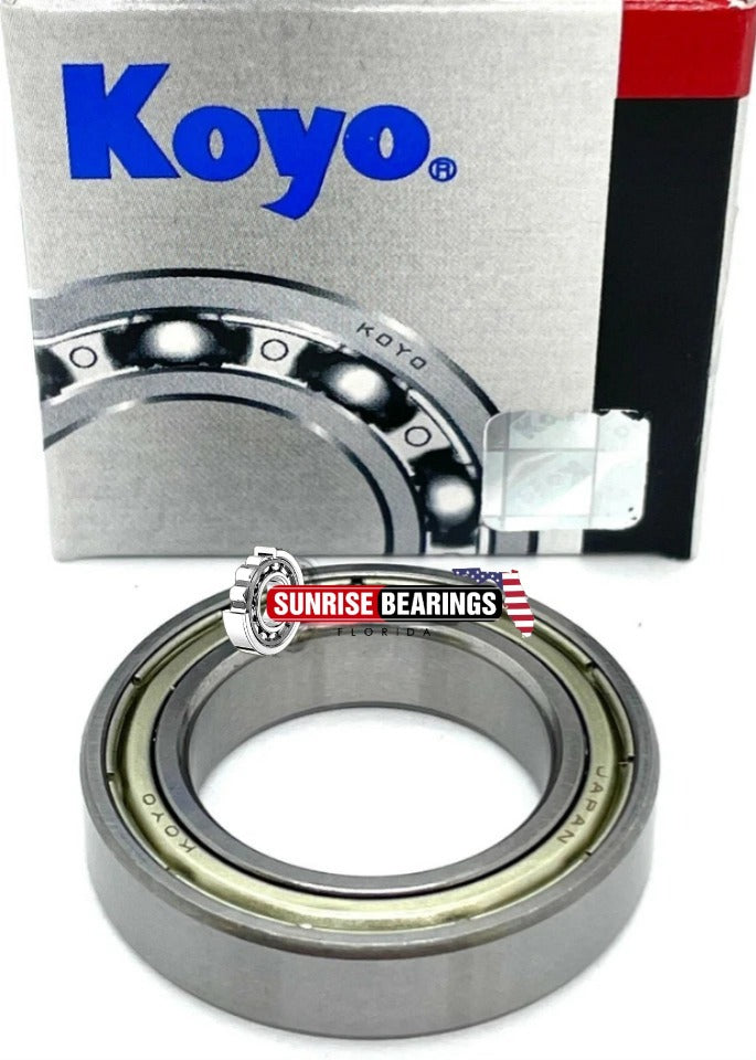 KOYO Japan 6803 ZZ CM  Deep Groove Ball Bearing, Metal Shielded  17x26x5 mm