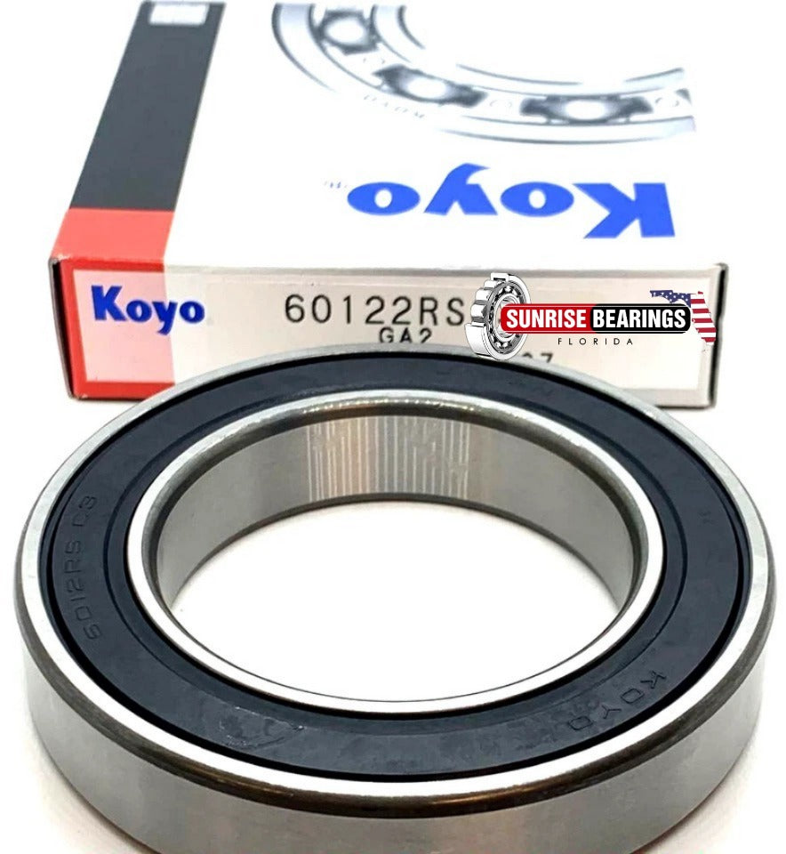 KOYO JAPAN 6012 2RS Deep Groove Ball Bearing, Rubber Sealed 60x95x18 mm