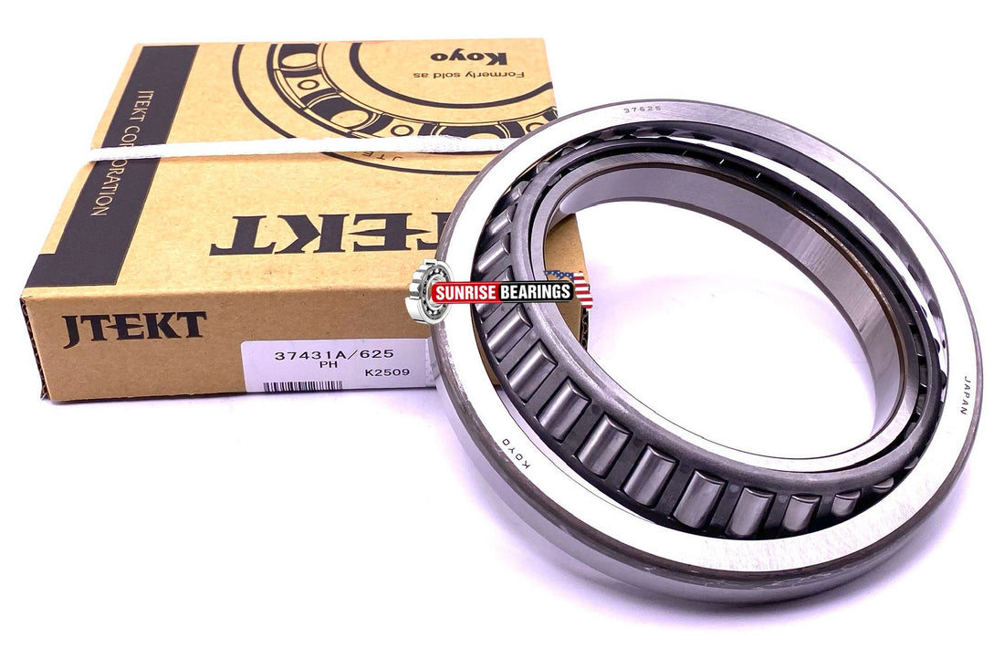 KOYO Japan 37431A 37625 Tapered Roller Bearing 109.54 x 158.75 x 23.02 mm