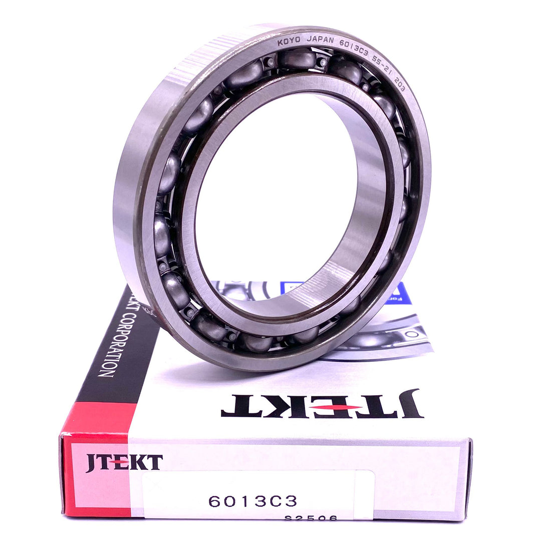 KOYO 6013 C3 Deep groove Ball Bearing, Open Type, No Seals 65x100x18 mm