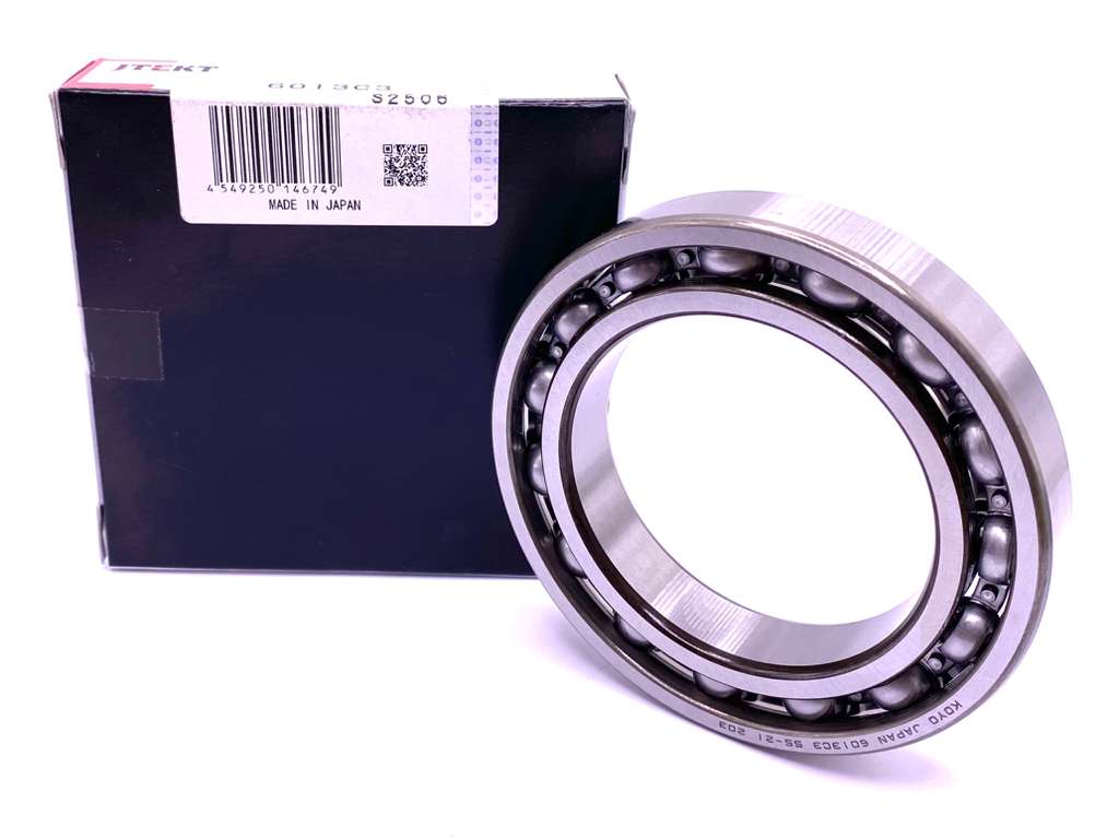 KOYO 6013 C3 Deep groove Ball Bearing, Open Type, No Seals 65x100x18 mm