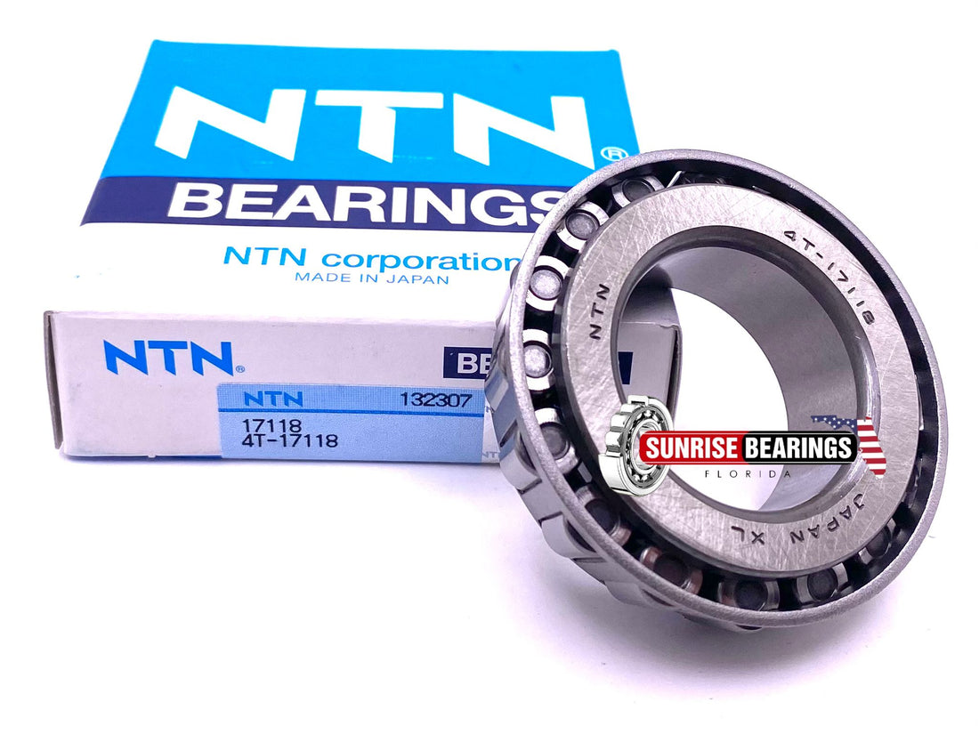 NTN Japan 17118 Tapered Roller Bearing 29.99 mm