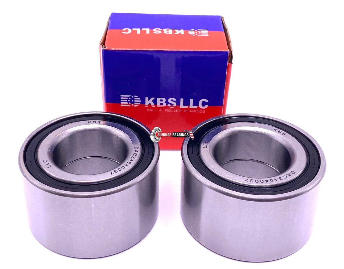 QTY. 02 KBS 510066 Front Wheel Bearings Aveo Jetta Rabbit SET35 34x64x37 mm