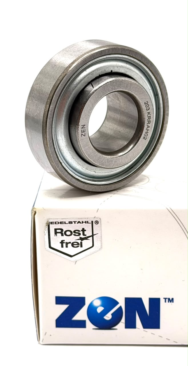 ZEN 203KRR AH02 Radial Insert Ball Bearing 2RS 16.2x40x18.3 mm