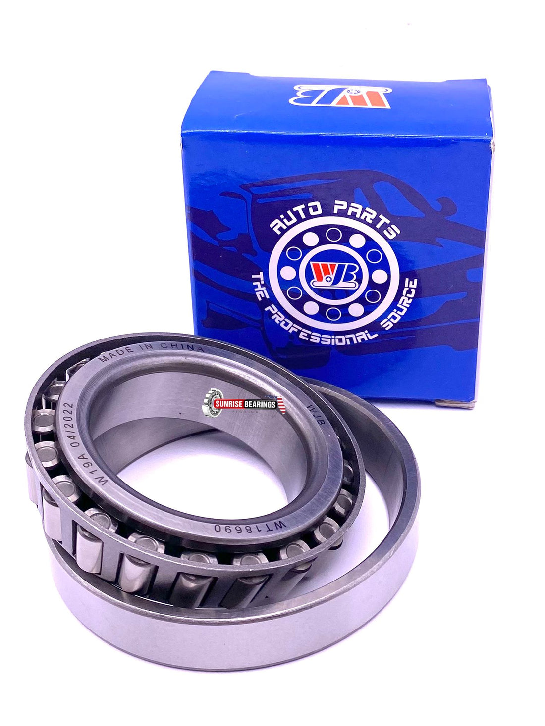 WJB 18690 18620 Tapered Roller Bearing 1-13/16" x 3.125" x 0.688"