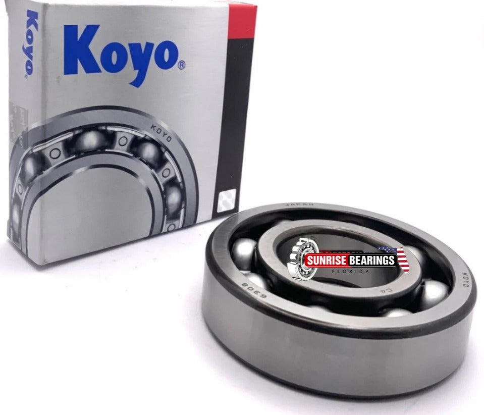 KOYO Japan 6308 Deep Groove Ball Bearing, OPEN Type, No Seals  40x90x23 mm
