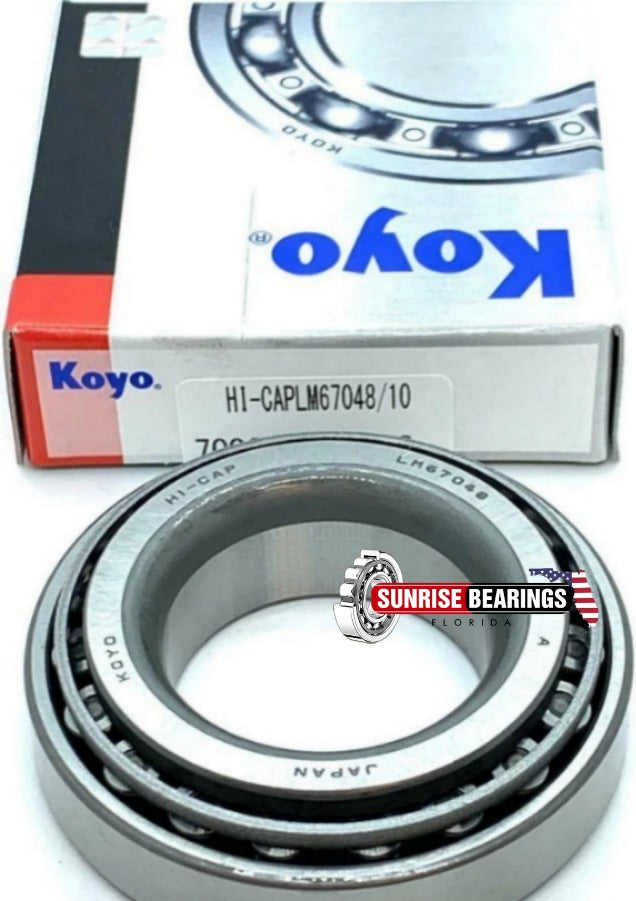 KOYO Japan  LM67048 / 10 Tapered Roller Bearing Cup and Cone 31.750x59.131x15.875 mm