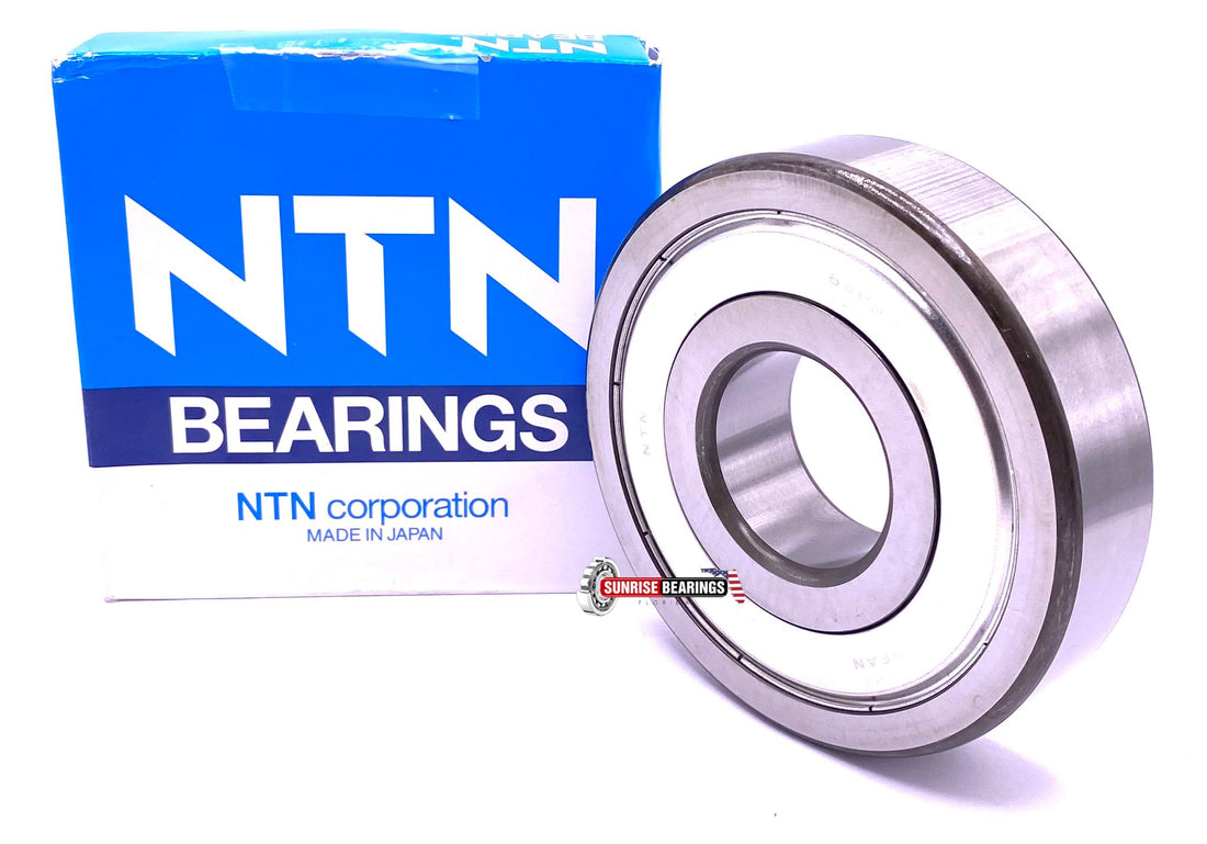 NTN 6408 ZZ C3/5K Deep Groove Ball Bearing, Metal Shielded 40x110x27 mm