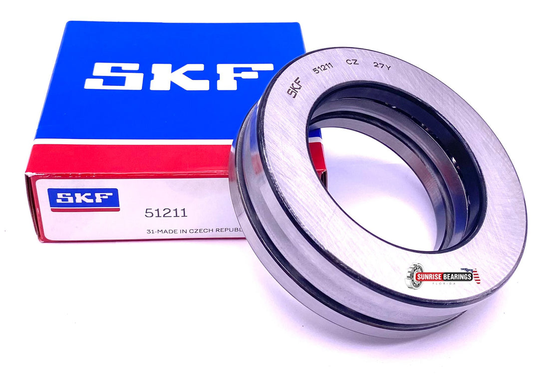 SKF 51211 Axial Deep Groove Ball Bearing 55x90x25 mm