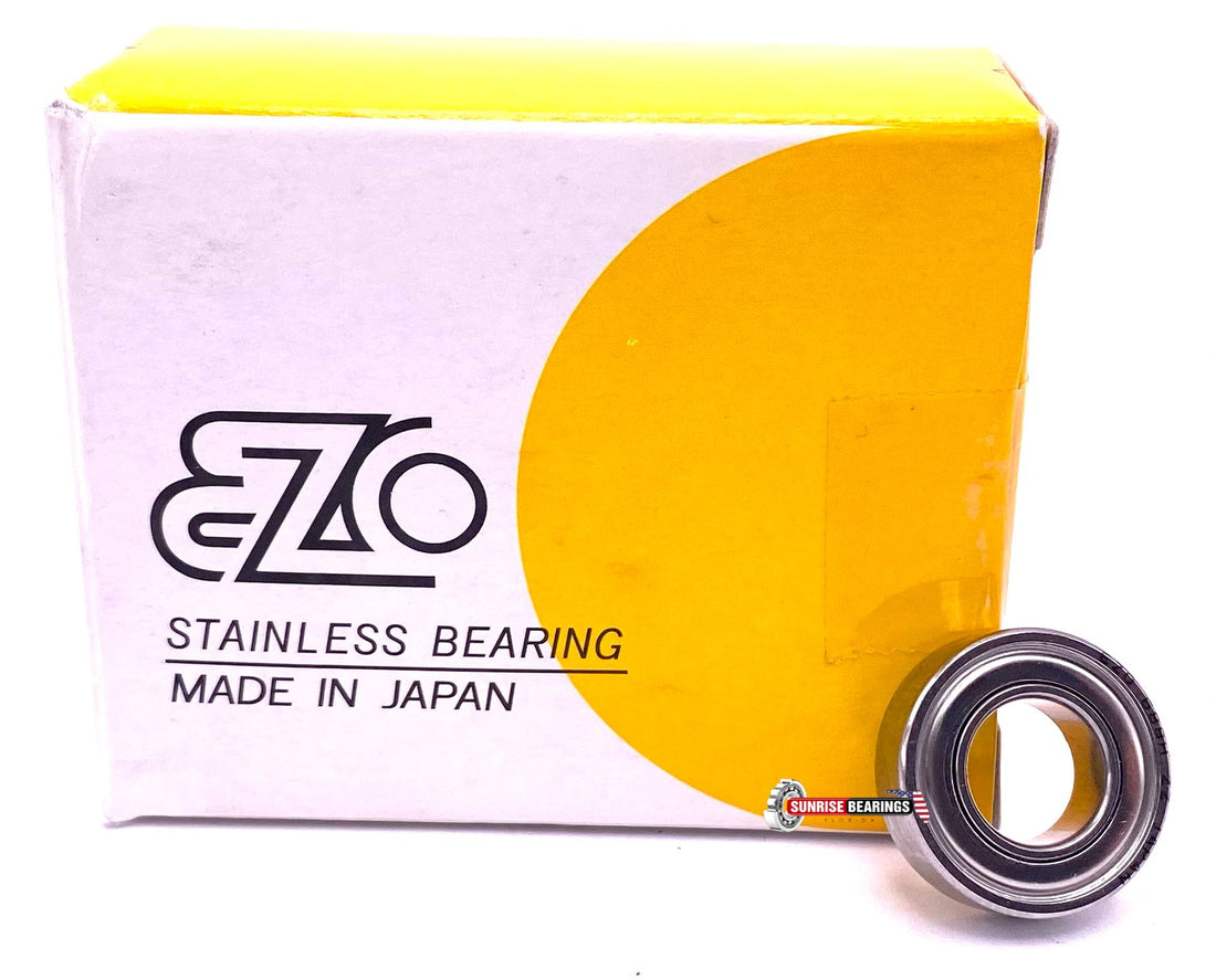 EZO Japan S688 ZZ Stainless Steel Ball Bearing, Metal Shielded 8x16x5 mm