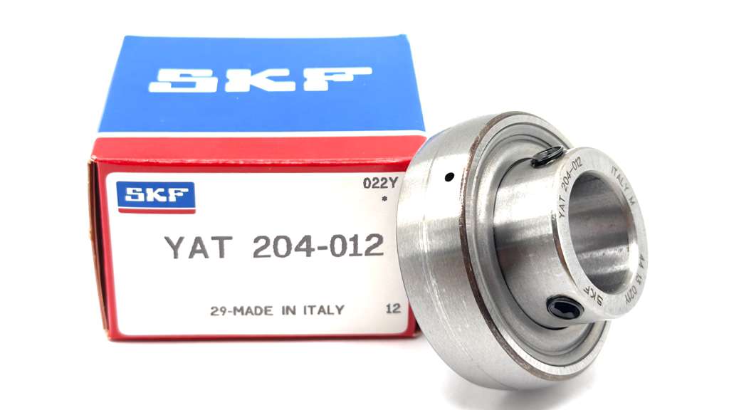 SKF YAT 204-012 Insert Ball Bearing 3/4" Bore 19.05x47x25.5 mm