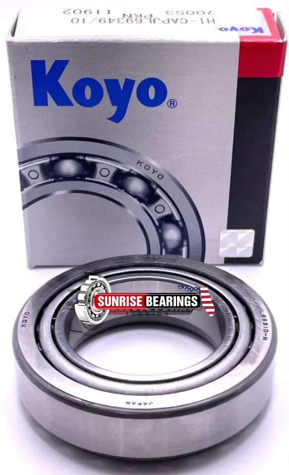 KOYO Japan SET 11 69349/10 Tapered Roller Bearing Cup and Cone 38x63x17 mm