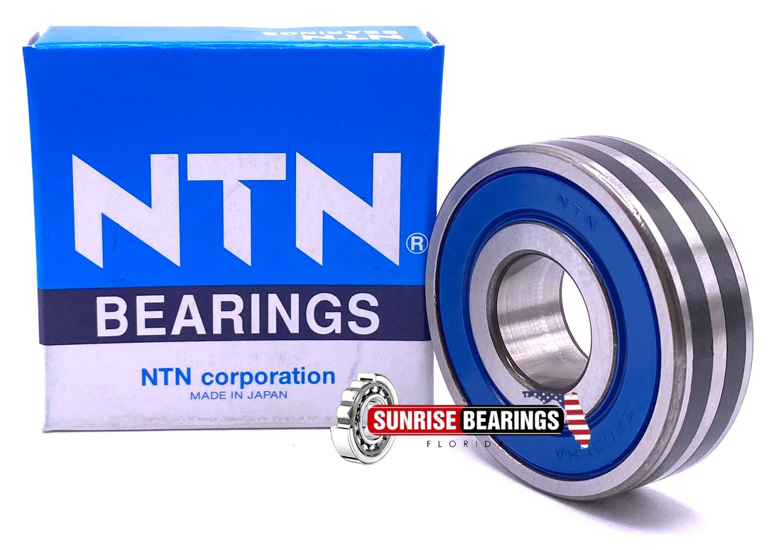 NTN 6203/15 2RS Ball Bearing, Rubber Sealed Special bore 15mm 15x40x12 mm