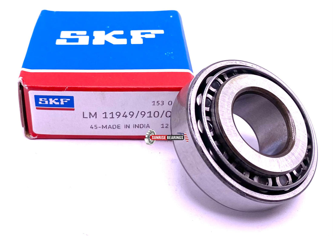 SKF LM11949 LM11910 /Q Tapered Roller Bearing Set2 19.05x45.24x16.64 mm
