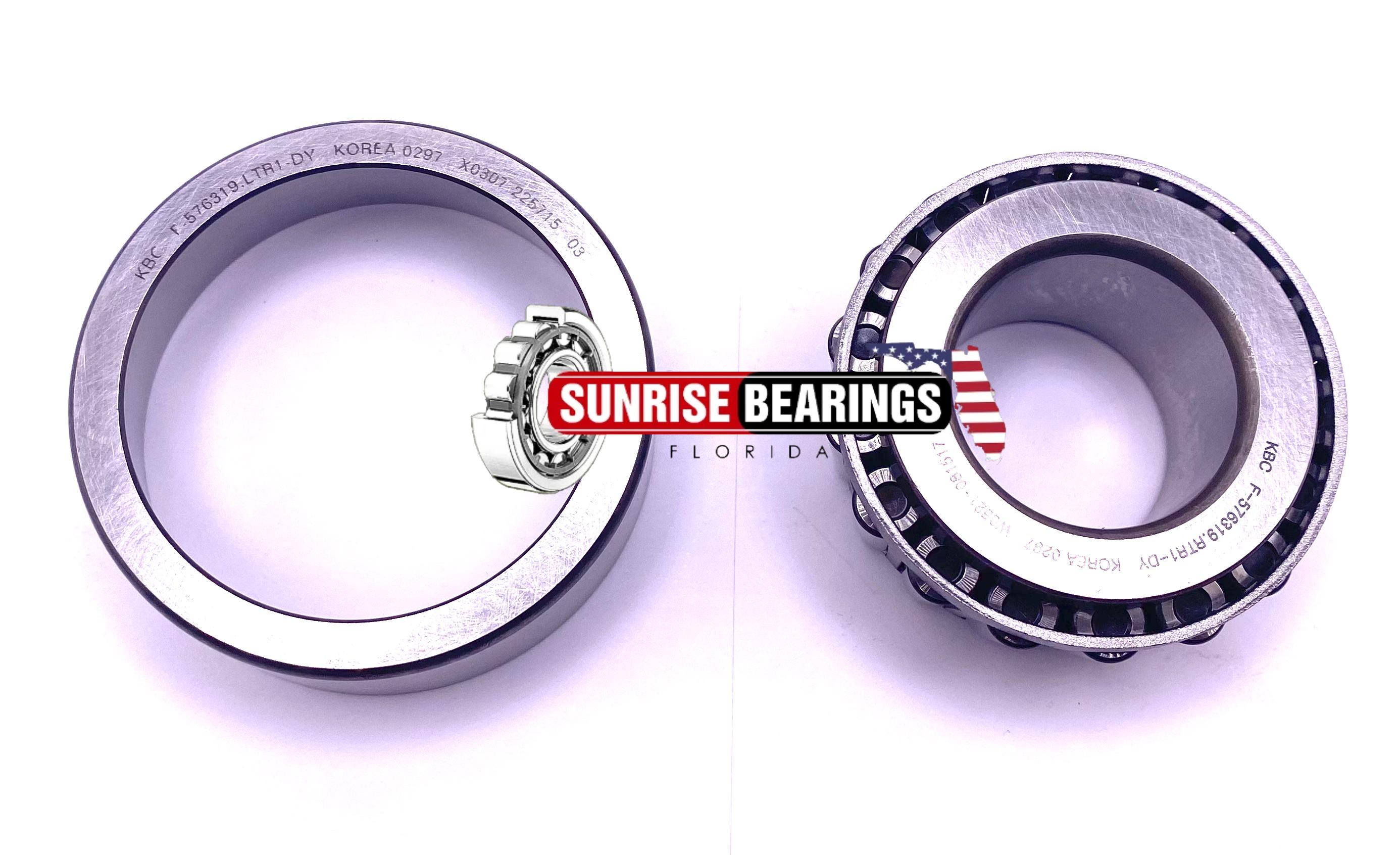 KBC F-576319 Tapered Roller Bearing for MAZDA C601-17-180 30x62x25