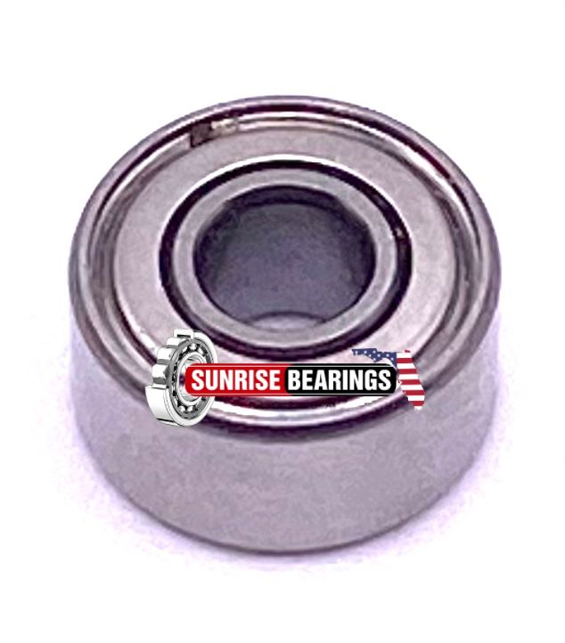 EZO Japan 693 ZZ Deep Groove Ball Bearing, Metal Shielded 3x8x4 mm