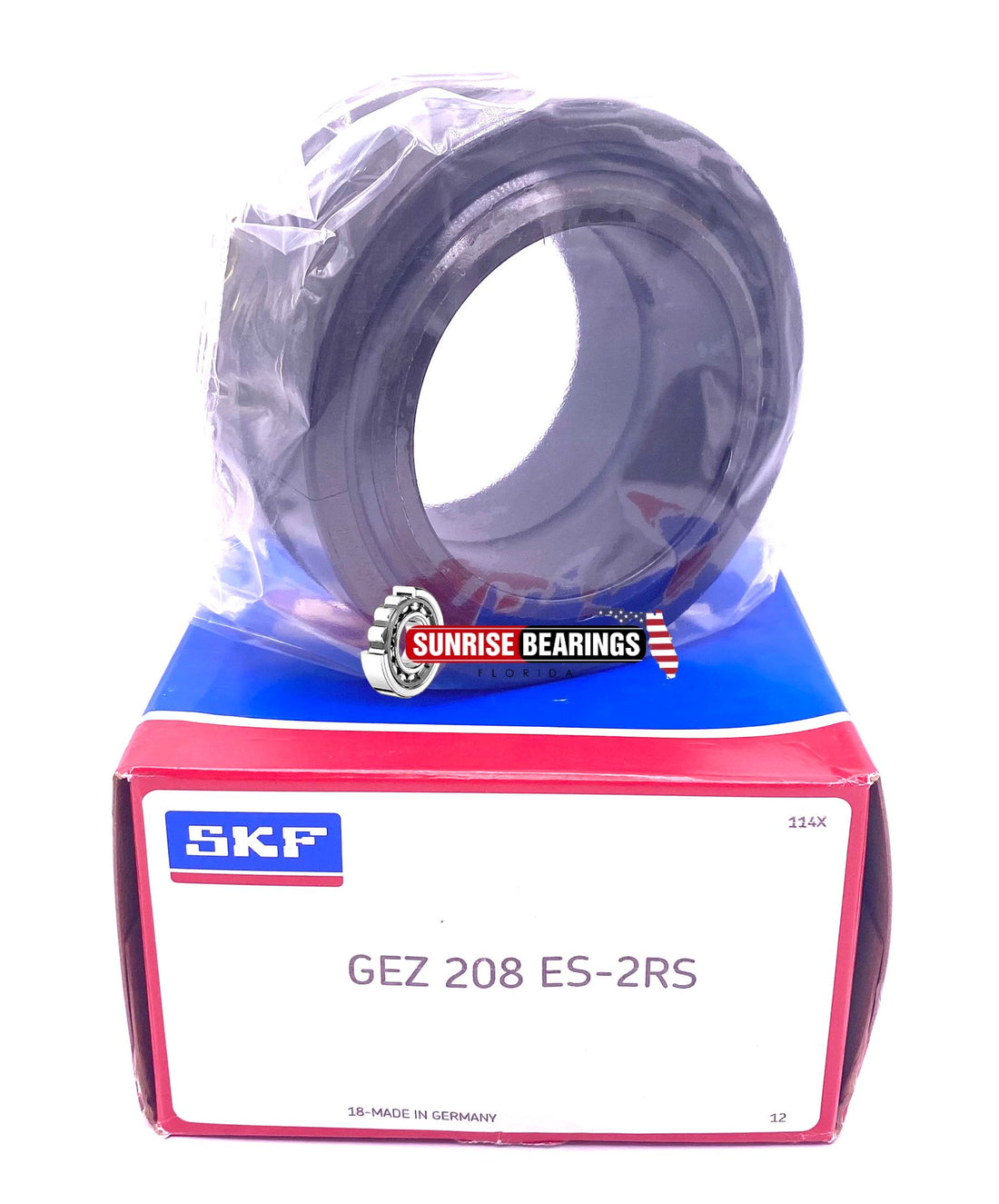 SKF Germany  GEZ 208 ES 2RS Radial Spherical Plain Bearing  63.5x100.013x55.55 mm