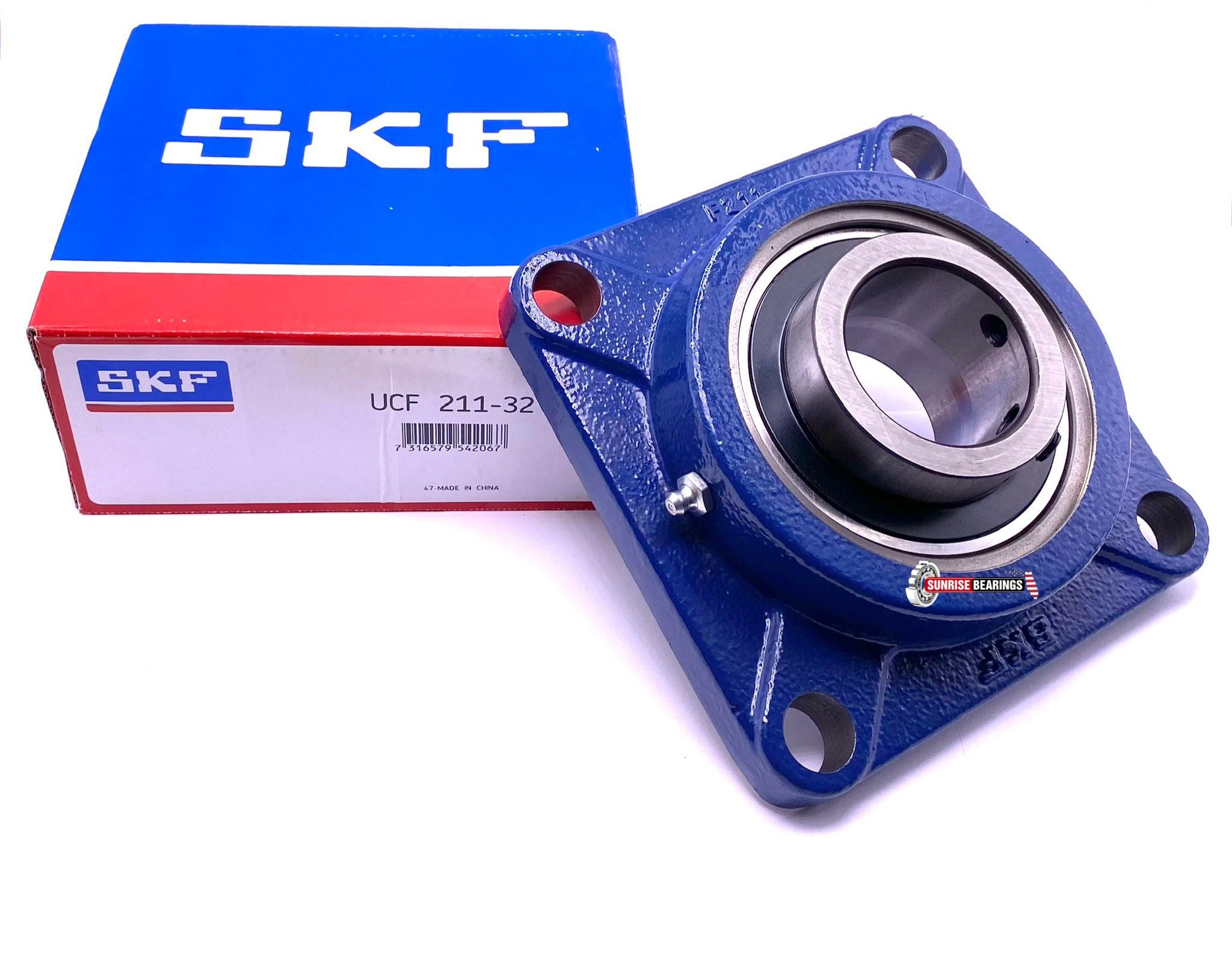 SKF UCF211-32 Housing and Bearing (assembly) + F211 YAR211-200-2F