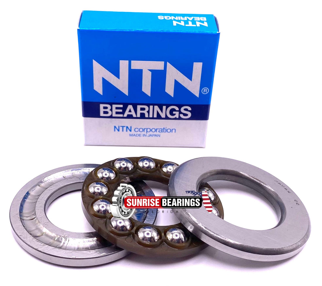 NTN Japan 51205 Axial Deep Groove Ball Bearing 25x47x15 mm
