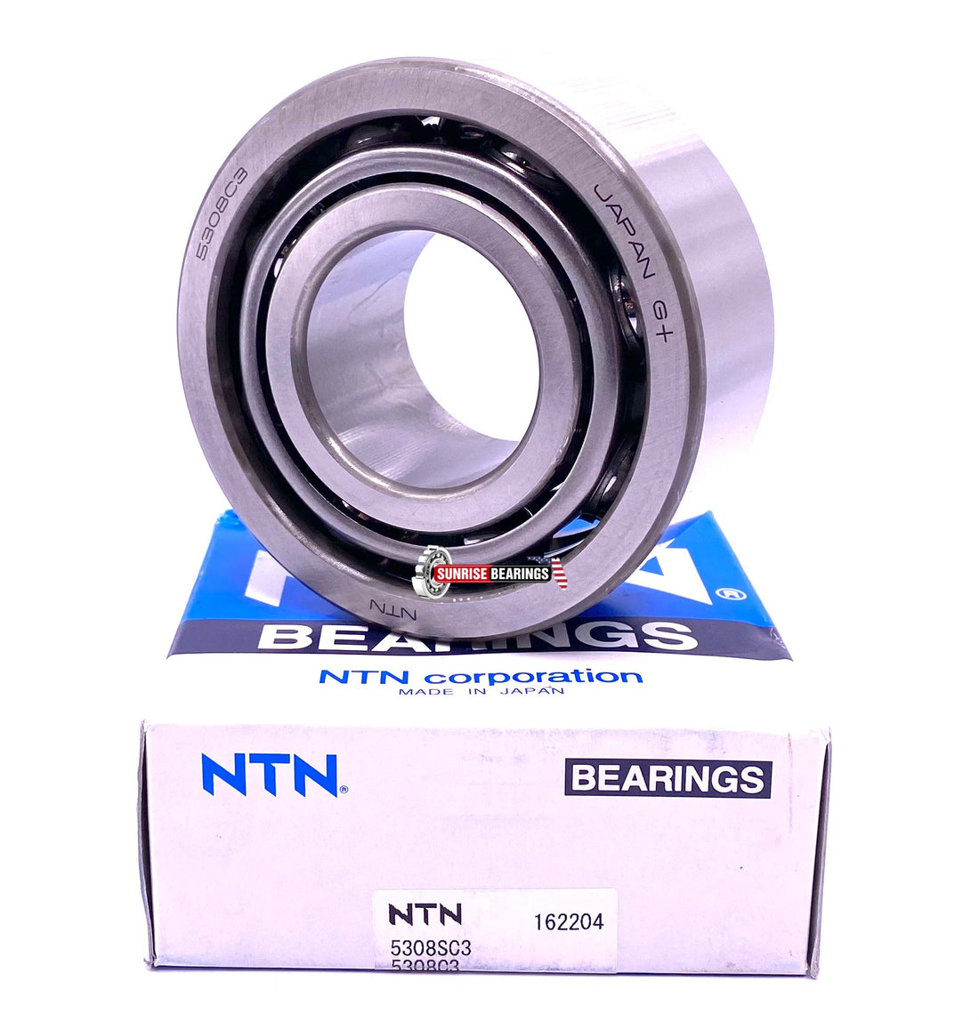 NTN Japan 5308 C3 – Double Row Angular Contact Ball Bearing 40x90x36.5 mm