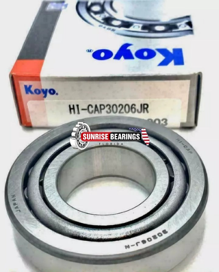 KOYO Japan 30206 JR Tapered Roller Bearing Cup and Cone 30x62x17.250 mm