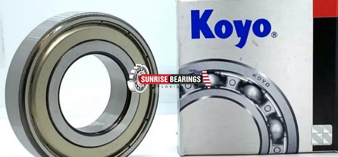 KOYO Japan 6207 ZZ C3 Deep Groove Ball Bearing, Metal Shielded 35x72x17 mm