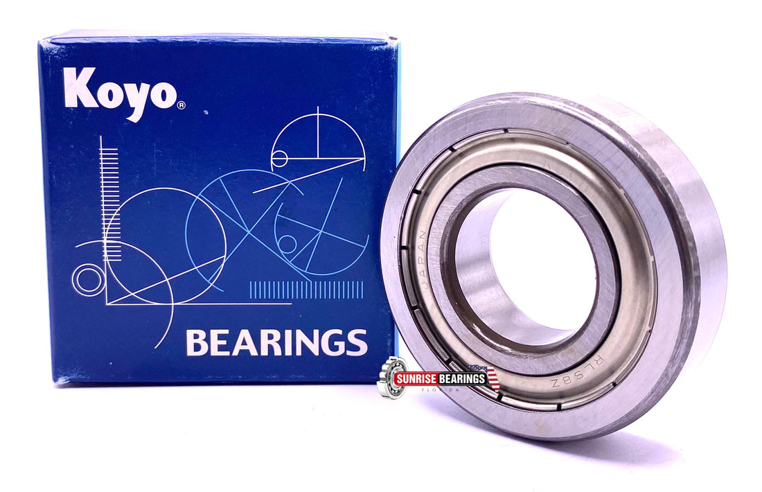 KOYO RLS8 ZZ LJ1-2Z Deep Groove Ball Bearing Metal Shielded 1"x2 1/4"x 5/8"
