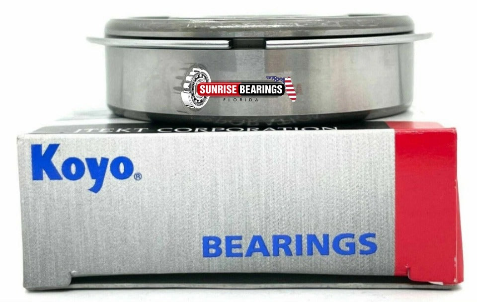 KOYO Japan 6303 ZNR Deep Groove Ball Bearing Open type ,One Side + Snap Ring 17x47x14 mm