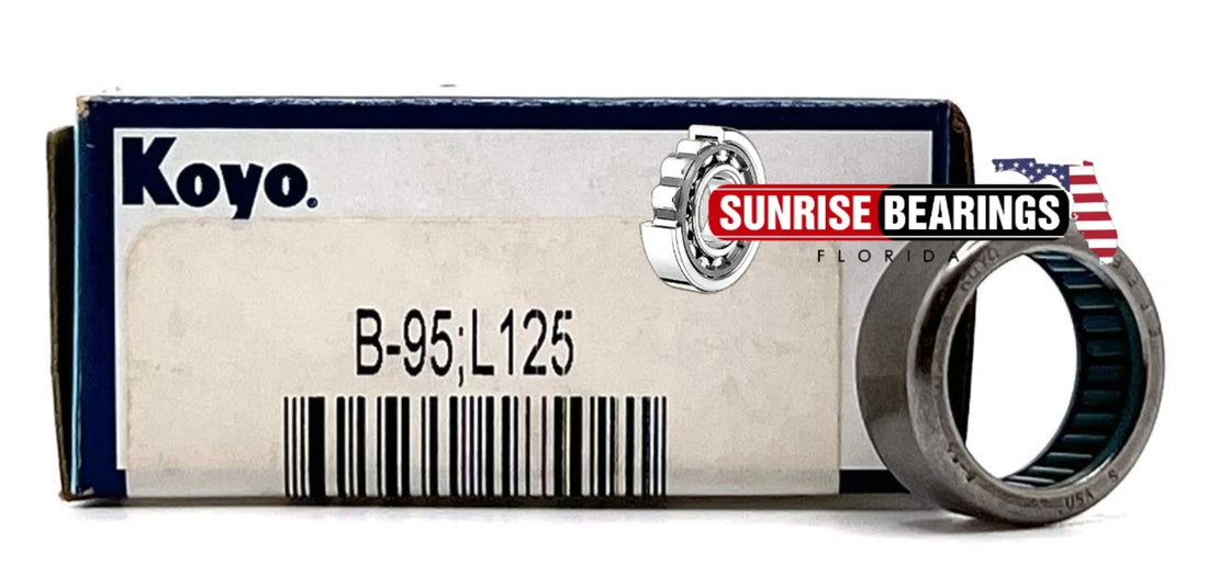 B95 USA Full Complement Needle Roller Bearing Premium Koyo 9/16x3/4x5/16"