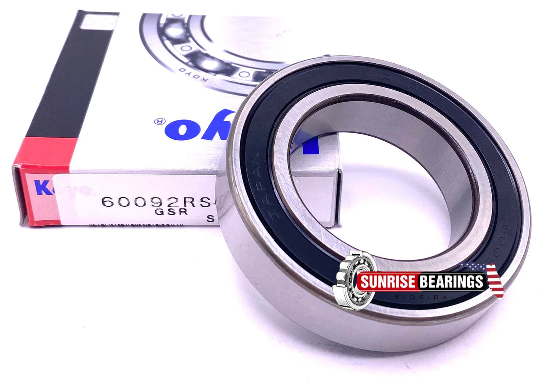 KOYO Japan 6009 2RS C3 Deep Groove Ball Bearing, Rubber Sealed 45x75x16 mm