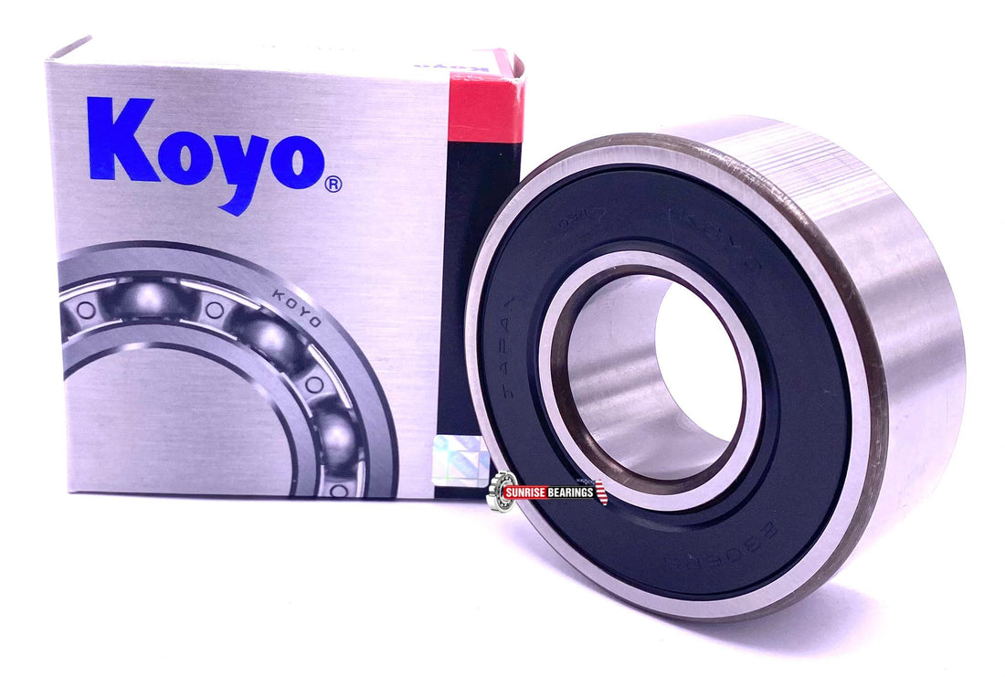 KOYO Japan 2306 2RS Self-Aligning Ball Bearing Contact Seals On Both Sides 30x72x27 mm