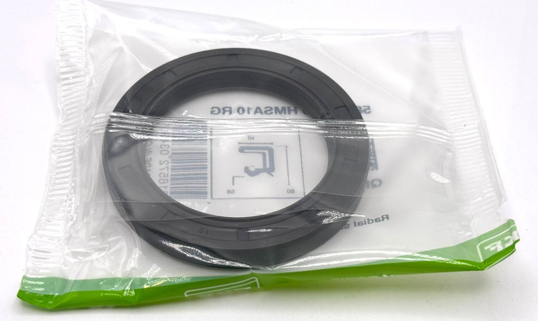 SKF 58x80x10 HMS10 RG Radial Shaft Oil-Seal Rubber, Duble Lip with Spring ring