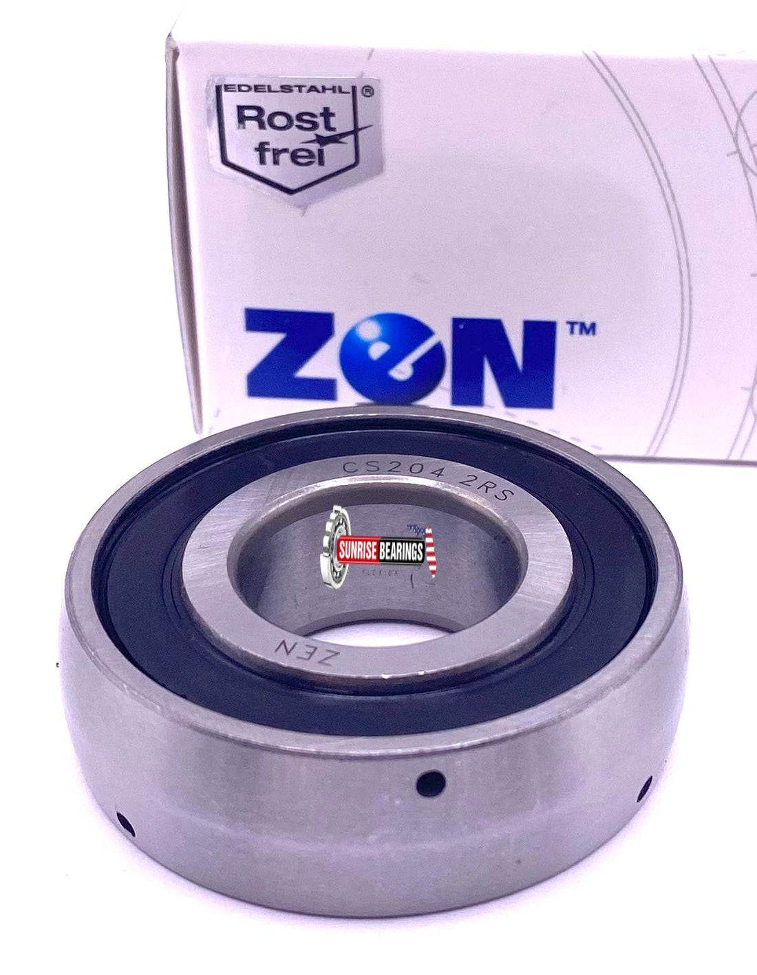 ZEN CS204 2RS Radial Insert Ball Bearing 1726204 2RS1 CS204LLU 20x47x14 mm