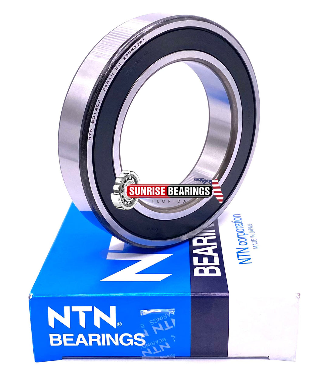 NTN JAPAN 6012 LLB C3 Ball Bearing, Rubber Sealed 6012 2RS DDU LLU 60x95x18 mm