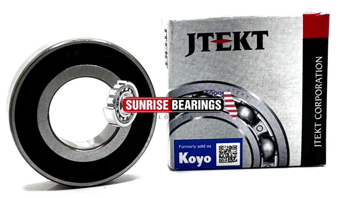 KOYO 6004 2RS C3 Deep Groove Ball Bearing, Rubber Sealed 20x42x12 mm