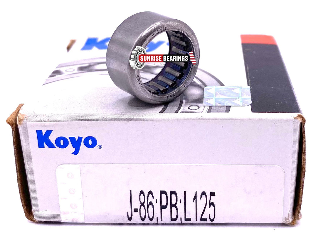 KOYO USA J86 Needle Roller Bearing and Cage 1/2"x11/16"x3/8"