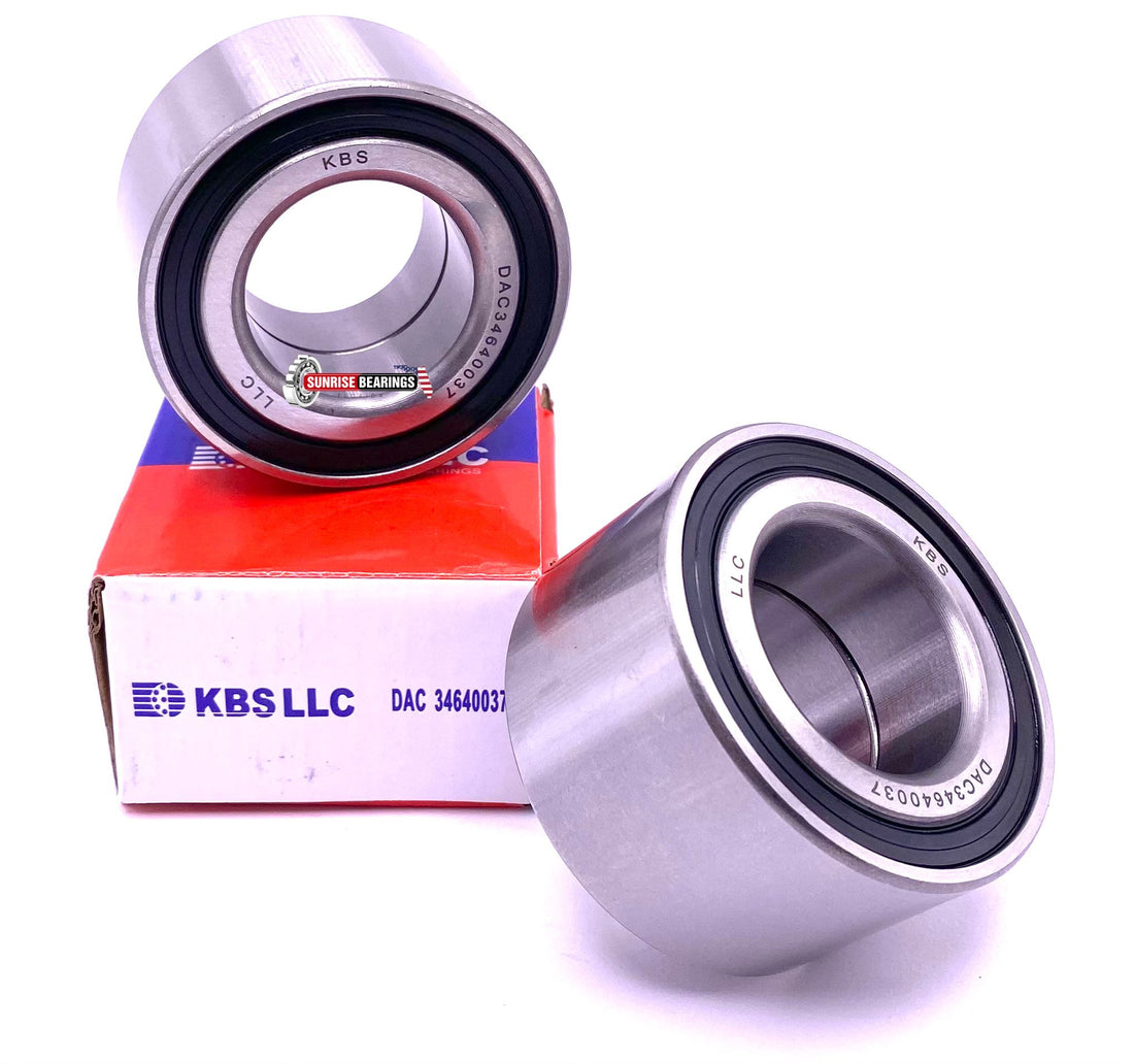QTY. 02 KBS 510066 Front Wheel Bearings Aveo Jetta Rabbit SET35 34x64x37 mm