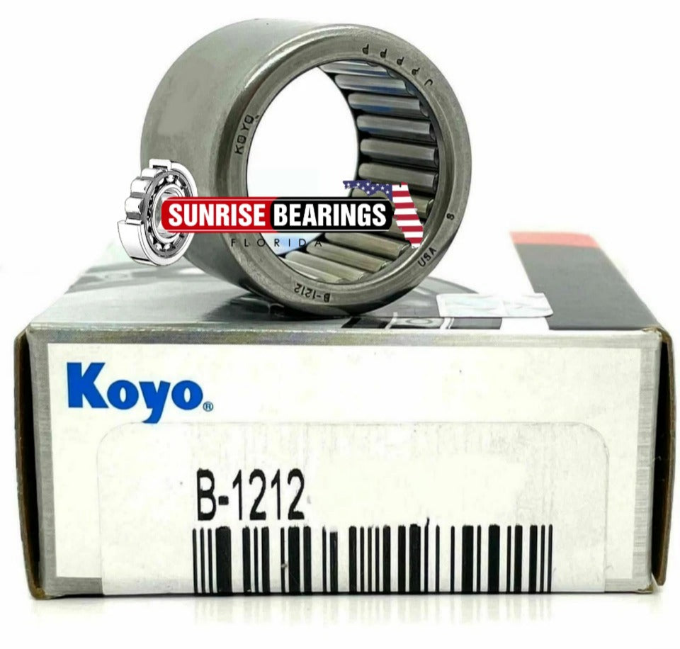 KOYO B-1212 Needle Bearing 3/4" x 1" x 3/4" MADE IN U.S.A B1212