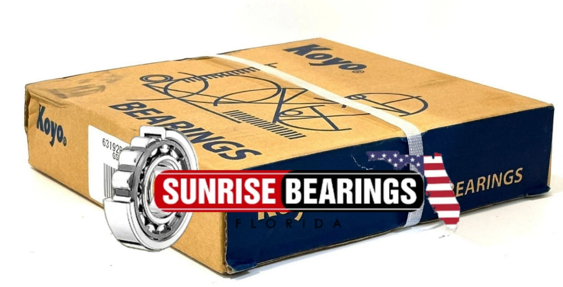 KOYO Japan 6319 2RS C3 Deep Groove Ball Bearing, Rubber Sealed 95x200x45 mm